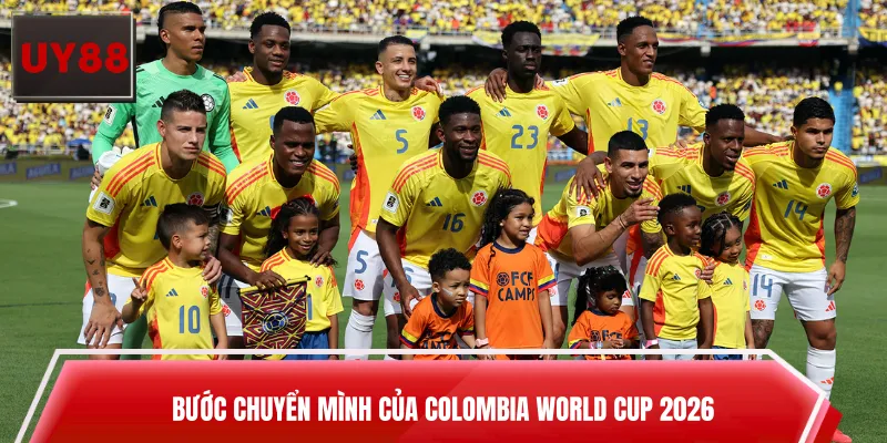 Bước chuyển mình của Colombia World Cup 2026